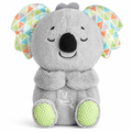 Musical Koala Baby Soothing Plush Toy with Breathing Motion, Soft Light, Sounds and Timer, Newborn and Up